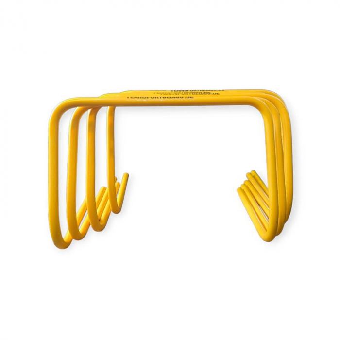 Set of 5 TeamSport Training Hurdles, 30 cm, Yellow [3]