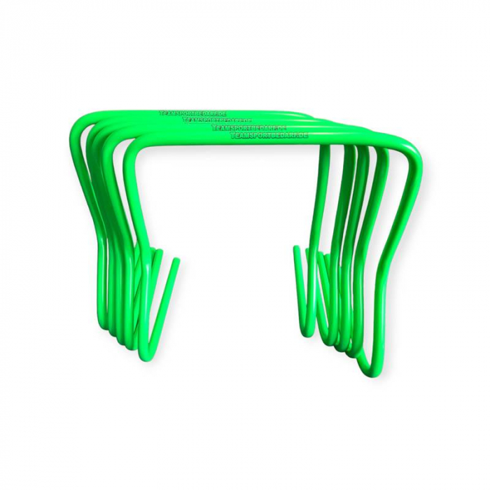 Set 5 obstacole antrenament Team, inaltime 45 cm, verde [3]