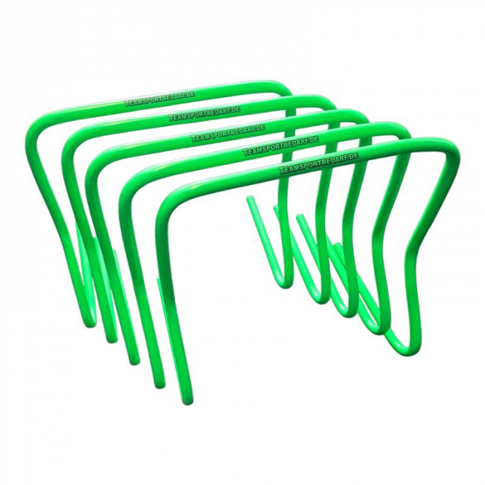 Set 5 obstacole antrenament Team, inaltime 45 cm, verde [4]
