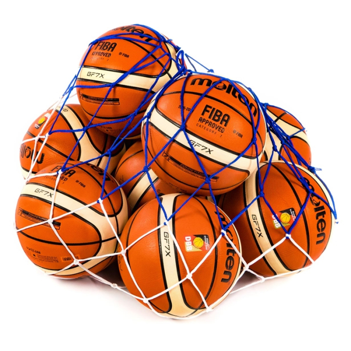 Pachet 10 mingi baschet Molten GR-RW, marime 5 / 6 sau 7 cu sac si pompa  [6]