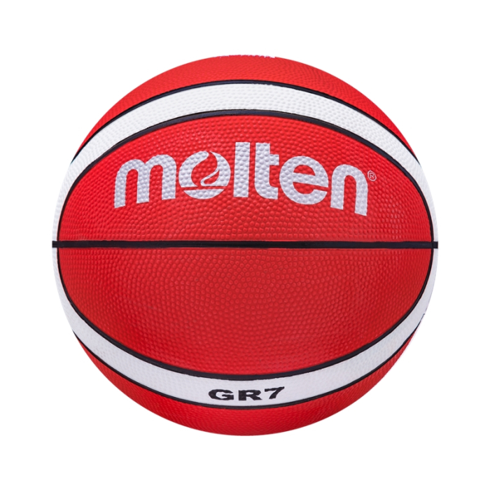 Pachet 10 mingi baschet Molten GR-RW, marime 5 / 6 sau 7 cu sac si pompa  [3]