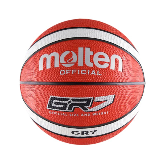 Pachet 10 mingi baschet Molten GR-RW, marime 5 / 6 sau 7 cu sac si pompa  [2]