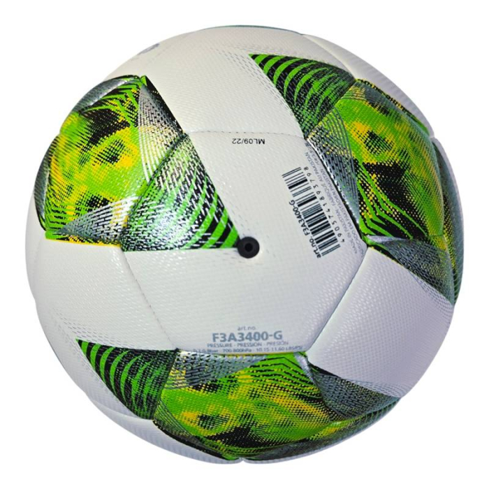 Pachet 10 mingi fotbal Molten F3A3400, marimea 3, copii 6–9 ani, constructie hibrida, cusaturi sigilate [4]