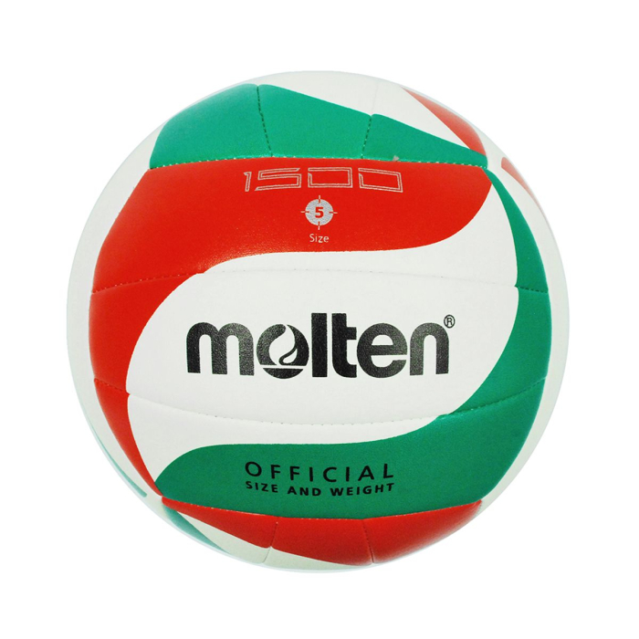 Pachet 10 mingi volei Molten V1500 marimea 5 sau 4 + sac 10 mingi + pompa DHP21 [4]