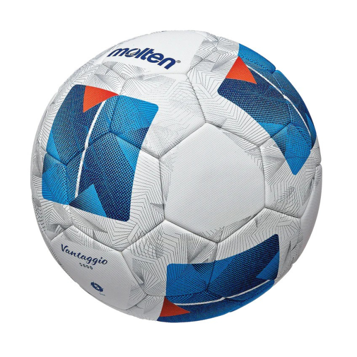 Pachet 3 mingi fotbal Molten Vantaggio F5N5000 FIFA QUALITY PRO, mărimea 5, generația a 5-a, cu geantă Molten și pompă DHP21 [9]
