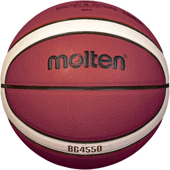 Pack of 6 Molten B7G4550 Basketballs + Carry Bag + AP50 Pump [4]