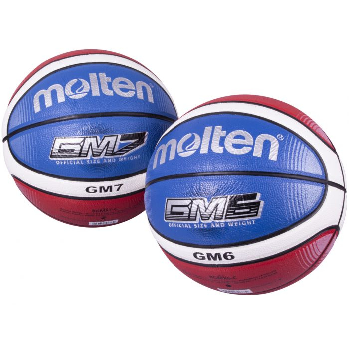 Pachet 6 mingi baschet GMX7-C Moneyball Molten cu geanta transport, marimea 7 [2]