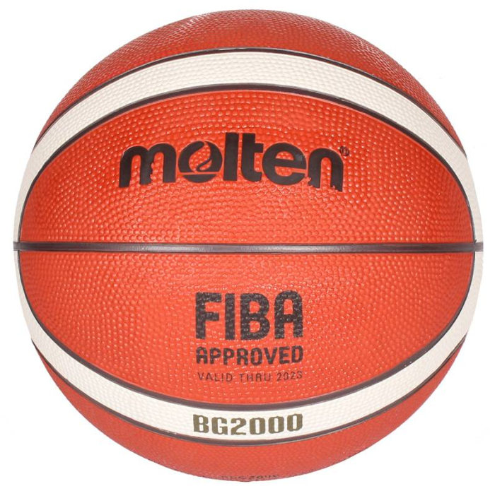 Basketball Training Package, 5 × Molten B7G2000 FIBA Approved Size 7 + 1 × Molten B7D2005 Deep Channel + Molten SPB Ball Bag [2]