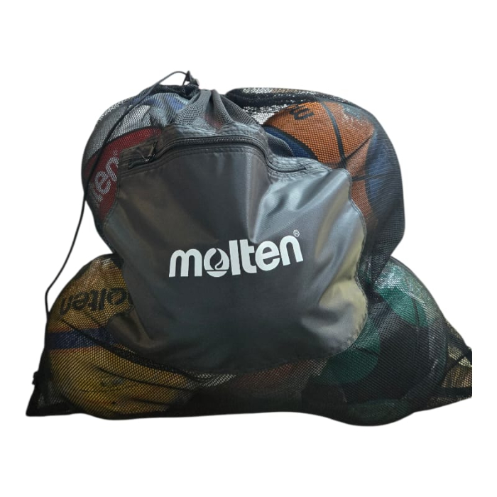 Basketball Training Package, 5 × Molten B7G2000 FIBA Approved Size 7 + 1 × Molten B7D2005 Deep Channel + Molten SPB Ball Bag [6]