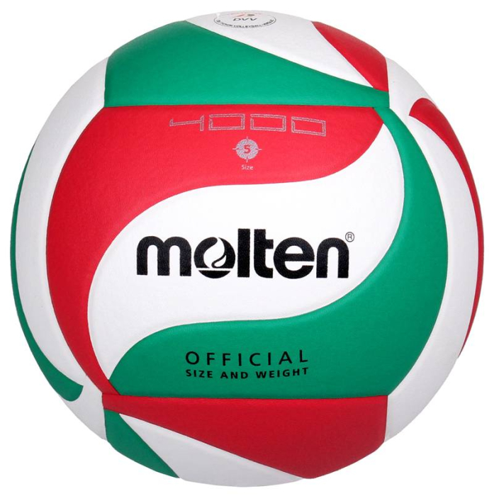 Molten V5M4000 Volleyball Package – 6 Volleyballs + EK0046-B Ball Bag + DHP21 Pump + PGA Pressure Gauge [2]