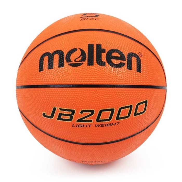 Set of 8 Molten JB2000-L Basketballs + AP50 Pump + BN10 Ball Net [5]