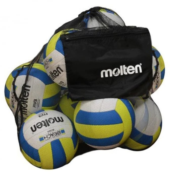 Pack of 8 Molten V5M2000 Volleyballs + Molten SPB Carry Bag [9]
