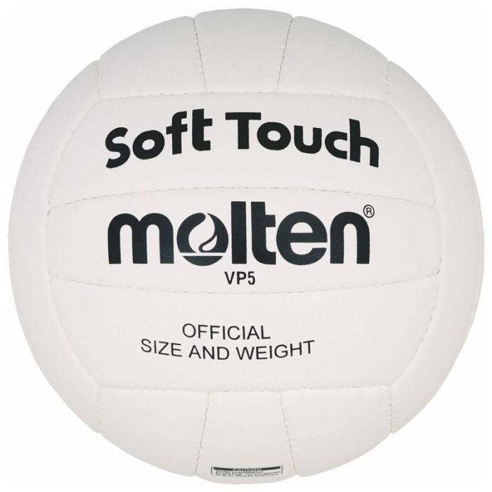 Pack of 8 Molten VP5 Soft Touch Volleyballs + Carry Bag + DHP21 Pum [8]