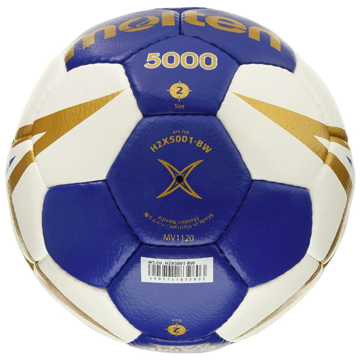 Molten Handball Competition Package, 6 Official IHF APPROVED PRO H2X5000-BW Handballs + EH0046-B Bag + DHP21 Pump [2]