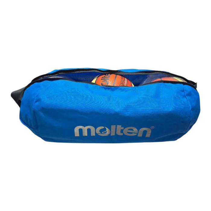 Outdoor Basketball PRO Pack – 3 Molten B6D3500 Basketballs, Orange/Yellow, Size 6 + Ball Bag [3]