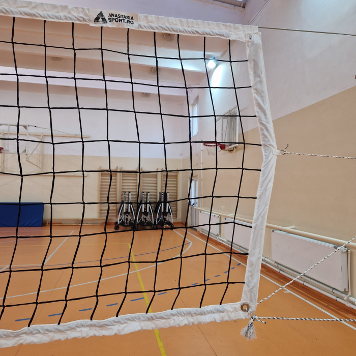 Volleyball Training & Competition Set: 7 Molten V5M4000 Volleyballs + Molten SBP Ball Bag + Professional 9.5 × 1 m Volleyball Net [7]
