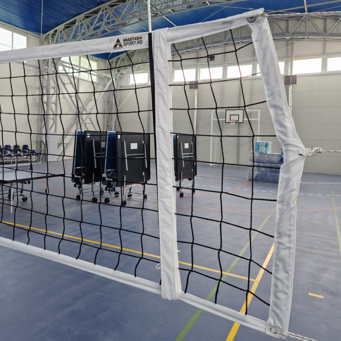Volleyball Training & Competition Set: 7 Molten V5M4000 Volleyballs + Molten SBP Ball Bag + Professional 9.5 × 1 m Volleyball Net [8]