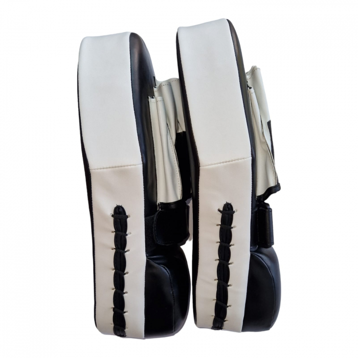 Anastasia Sport FOCUS PRO Boxing Pads – PU Synthetic Leather, Black-White [3]