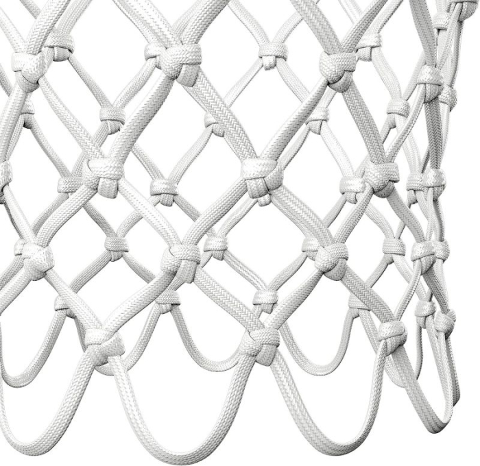 Huck Anti-whip Basketball net in 6 mm dia. Polyester braid [6]
