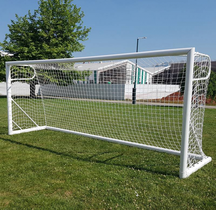 Poarta fotbal 5x2 m, mobila, aluminiu, profil 120x100 mm [16]