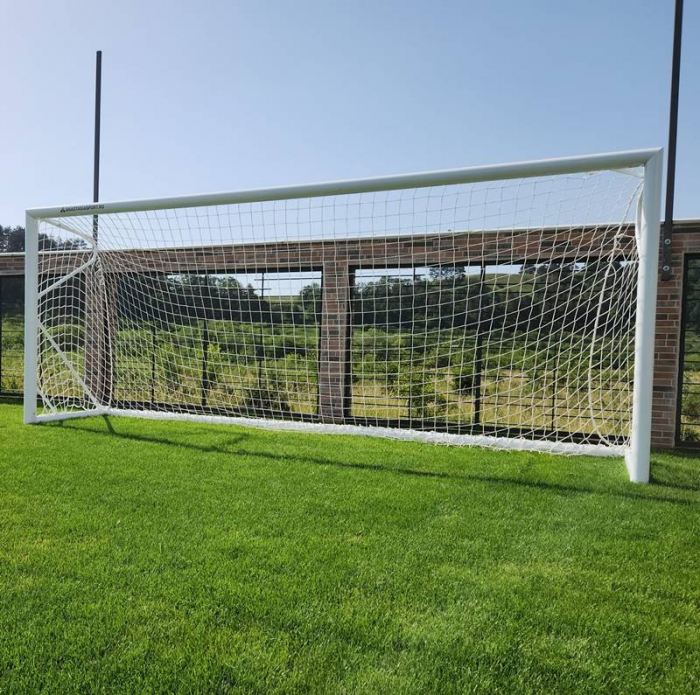 Poarta fotbal 5x2 m, mobila, aluminiu, profil 120x100 mm [4]