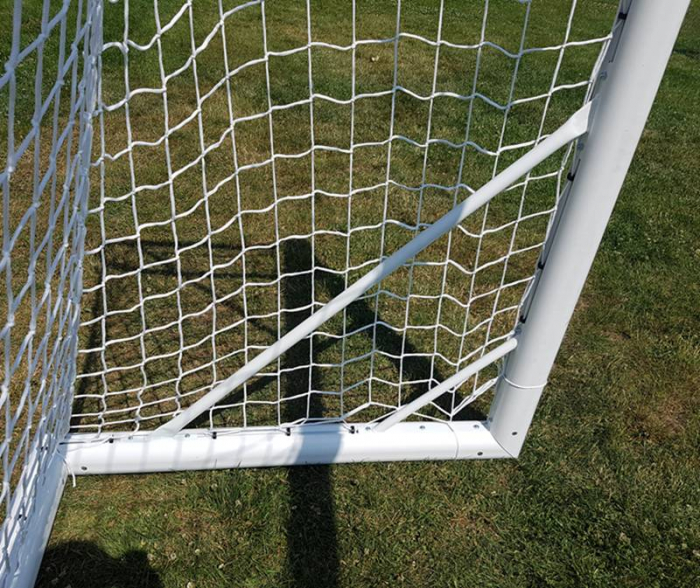 Poarta fotbal 5x2 m, mobila, aluminiu, profil 120x100 mm [10]