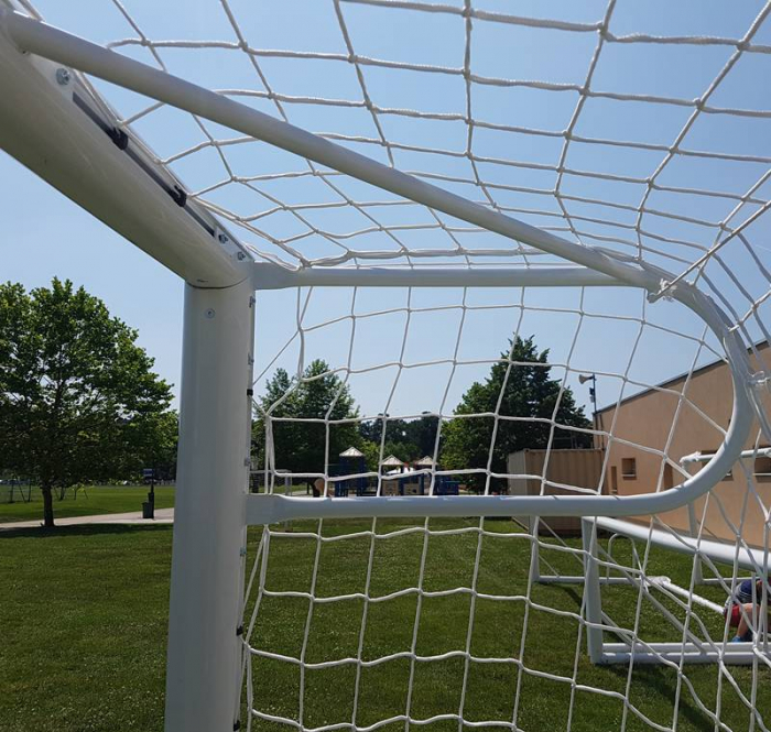 Poarta fotbal 5x2 m, mobila, aluminiu, profil 120x100 mm [9]