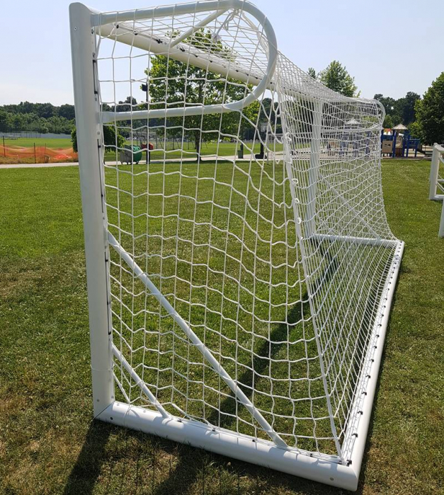 Poarta fotbal 5x2 m, mobila, aluminiu, profil 120x100 mm [11]