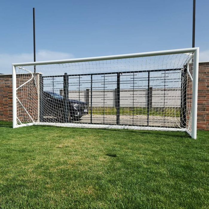 Poarta fotbal 5x2 m, mobila, aluminiu, profil 120x100 mm [5]