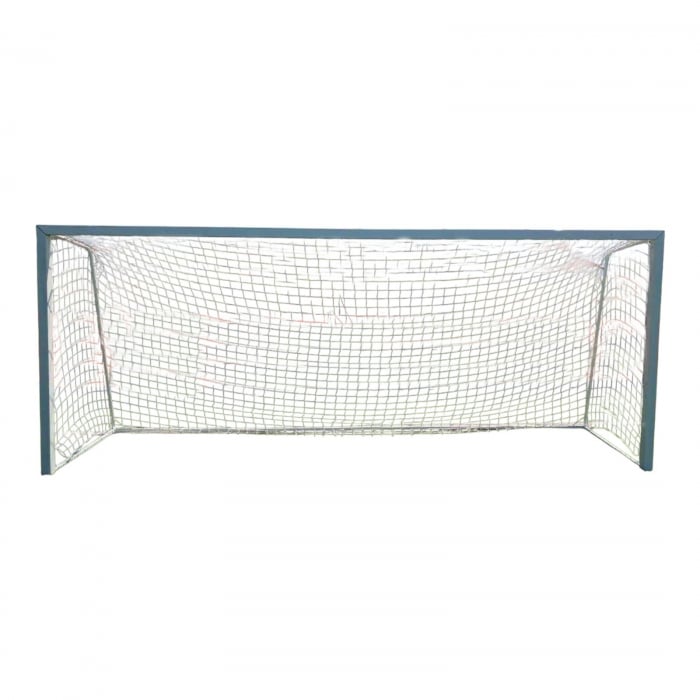 Poarta fotbal 5x2 m, profil aluminiu 80x80 mm, mobila, spate otel [6]