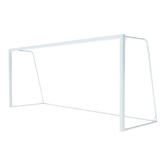 Poarta fotbal 5x2 m, profil aluminiu 80x80 mm, mobila, spate otel [7]
