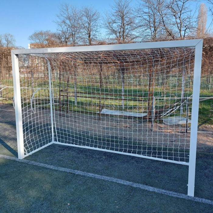 Poarta fotbal / handbal 3x2 m Anastasia Sport profil aluminiu 80x80 mm aluminiu, spate otel [5]