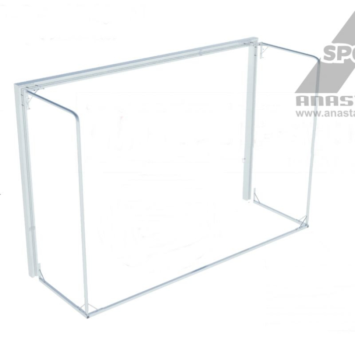 Poarta fotbal / handbal 3x2 m Anastasia Sport profil aluminiu 80x80 mm aluminiu, spate otel [2]