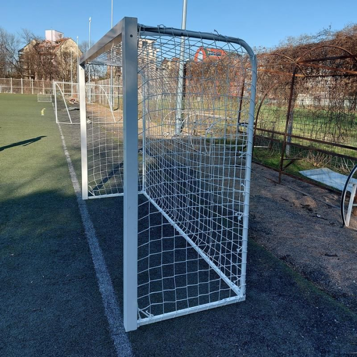 Poarta fotbal / handbal 3x2 m Anastasia Sport profil aluminiu 80x80 mm aluminiu, spate otel [3]