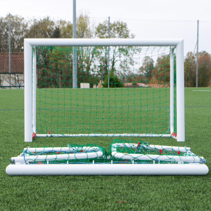 Poarta mini fotbal TeamSports 1,5 x 0,1 m, din aluminiu, mobila, plasa inclusa [10]