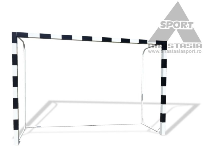 Poarta profesionala handbal Anastasia Sport 3x2 m, profil otel 80x80 mm [5]