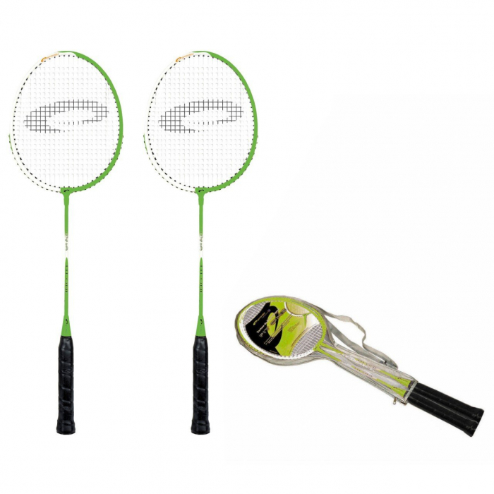 Set 2 rachete badminton Spokey FIT ONE cu husa [3]