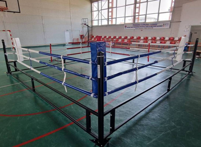 Ring de box 4x4 m, mobil, pliabil, pentru antrenament [10]