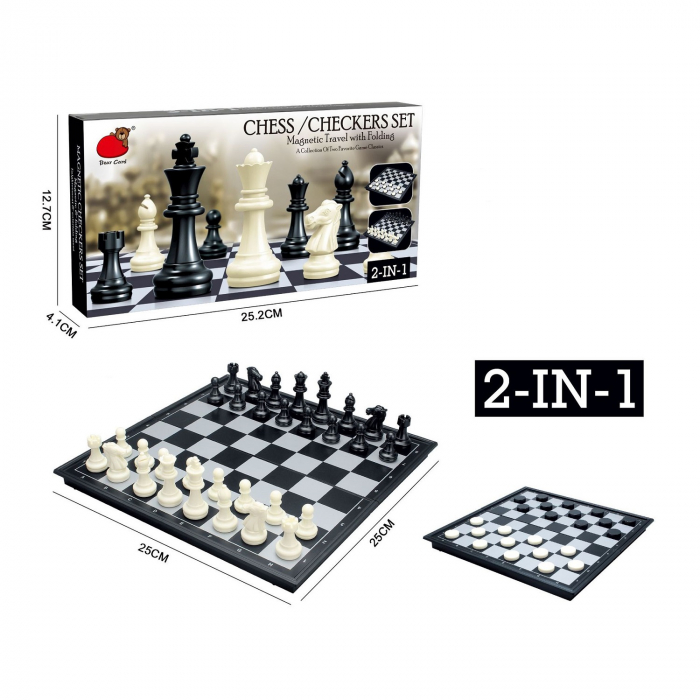 Chess MASTER magnetic - 25 x 25 cm [4]