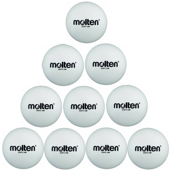 Set 10 mingi spuma Molten Soft-VW, diametru 210 mm, 200 g + sac transport Molten SPB [4]
