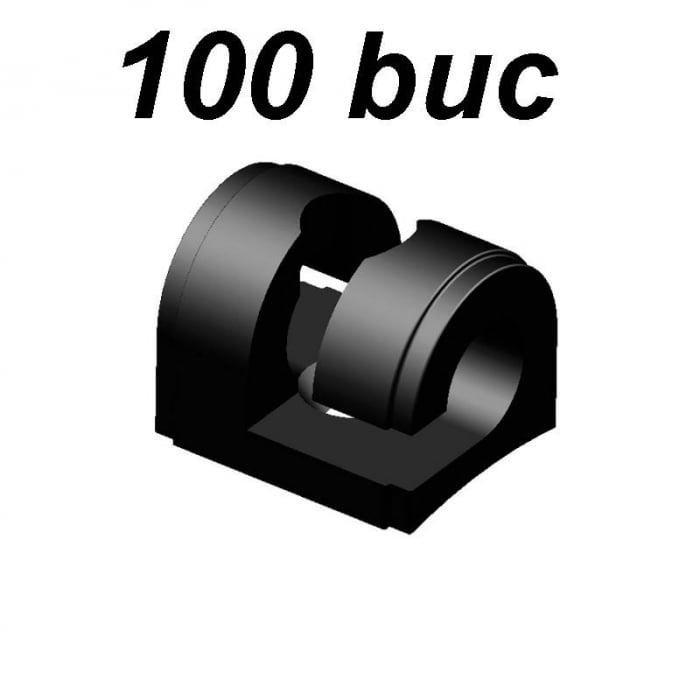 Set 100 carlige din PVC pentru prindere plasa porti [1]
