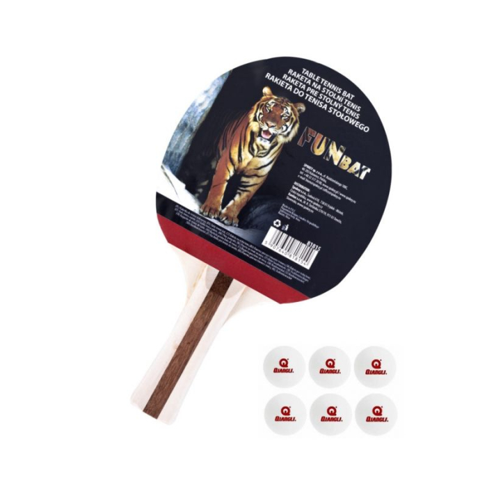 Set 2 palete tenis masa Spokey FUNBAT + 6 mingi [2]