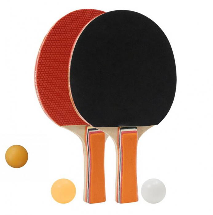 Set 2 palete tenis masa Sportech + 3 mingi si husa [4]