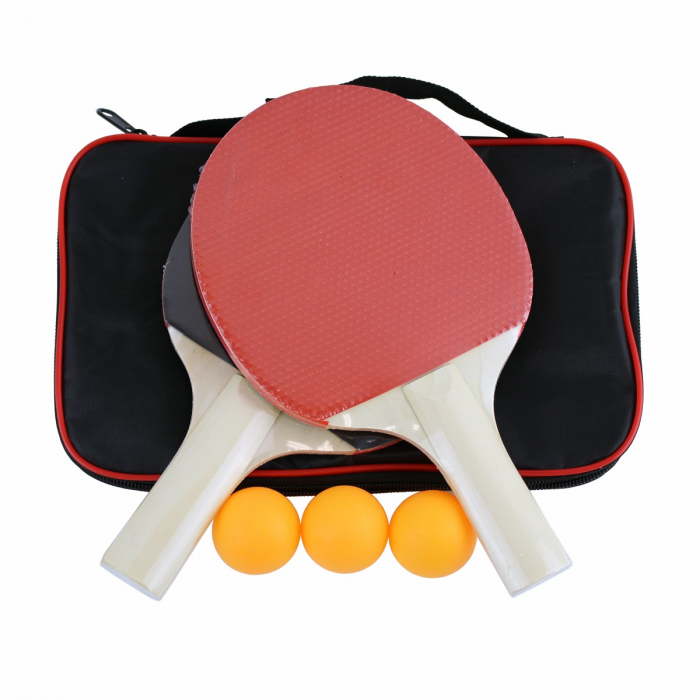 Set 2 palete tenis masa Master + 3 mingi si husa [4]