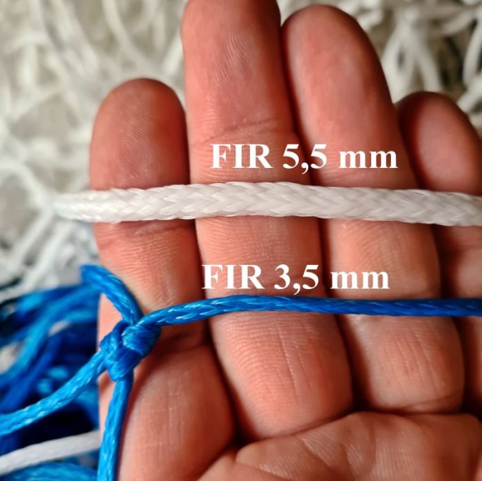Set 2 plase porti fotbal Anastasia Sport 3x2 m, fir 5,5 mm [3]