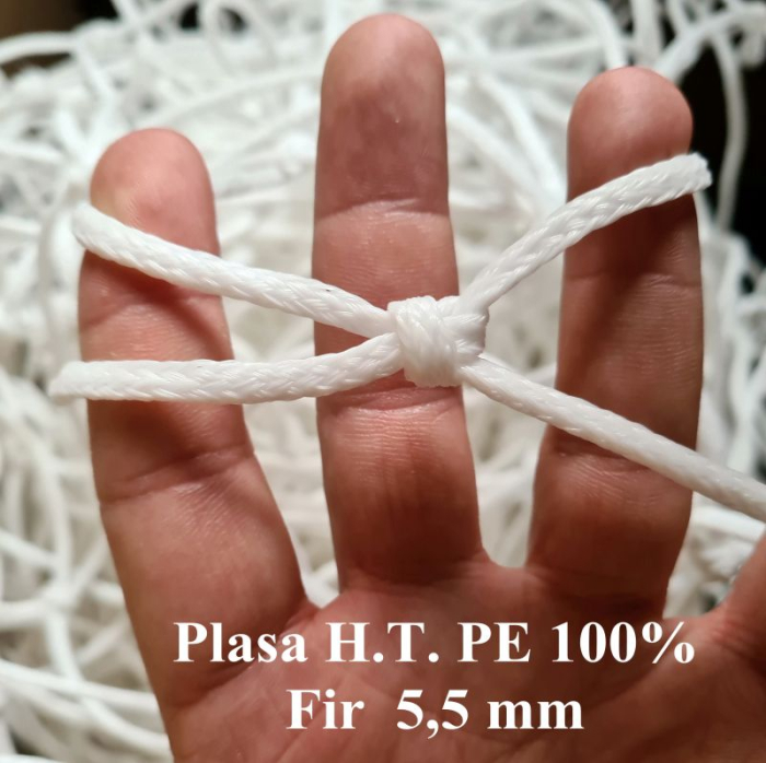 Set 2 plase porti fotbal Anastasia Sport 3x2 m, fir 5,5 mm [4]