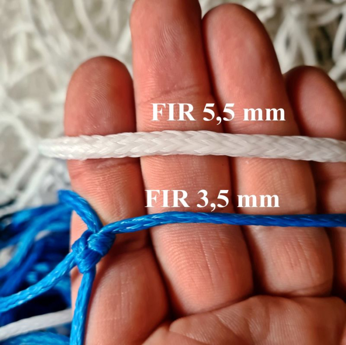 Set of 2 Football Goal Nets Anastasia Sport 5x2 m, 3.5 mm [3]