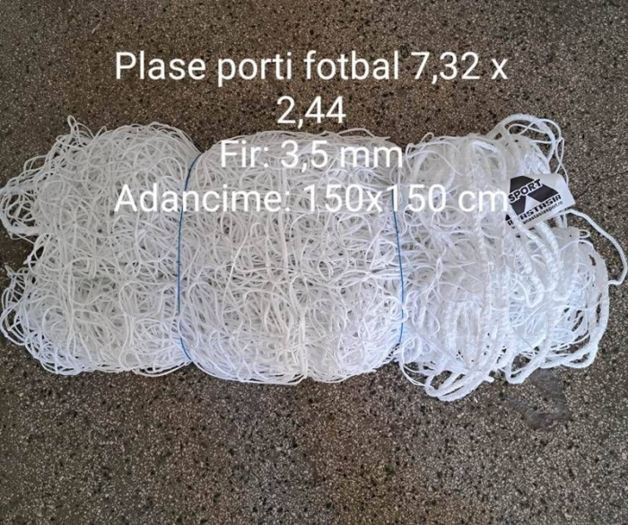 Set of 2 soccer goal nets 7.32 x 2.44 m, 3.5 mm [9]