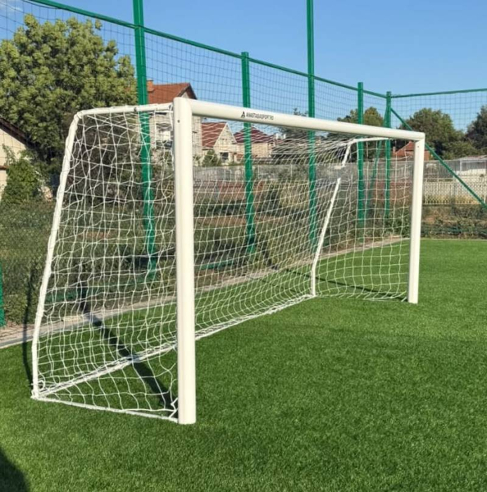 Set of 2 Football Goal Nets Anastasia Sport 5x2 m, 3.5 mm [10]
