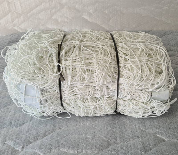 Handball Goal Nets Set 3x2 m Anastasia Sport, 3.5 mm Twisted Knot Net, Anti-Shock Inner Net, 10x10 cm Mesh, HDPE, White [10]